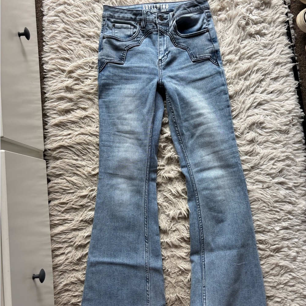 Idyllwind Light Blue Flare Jeans